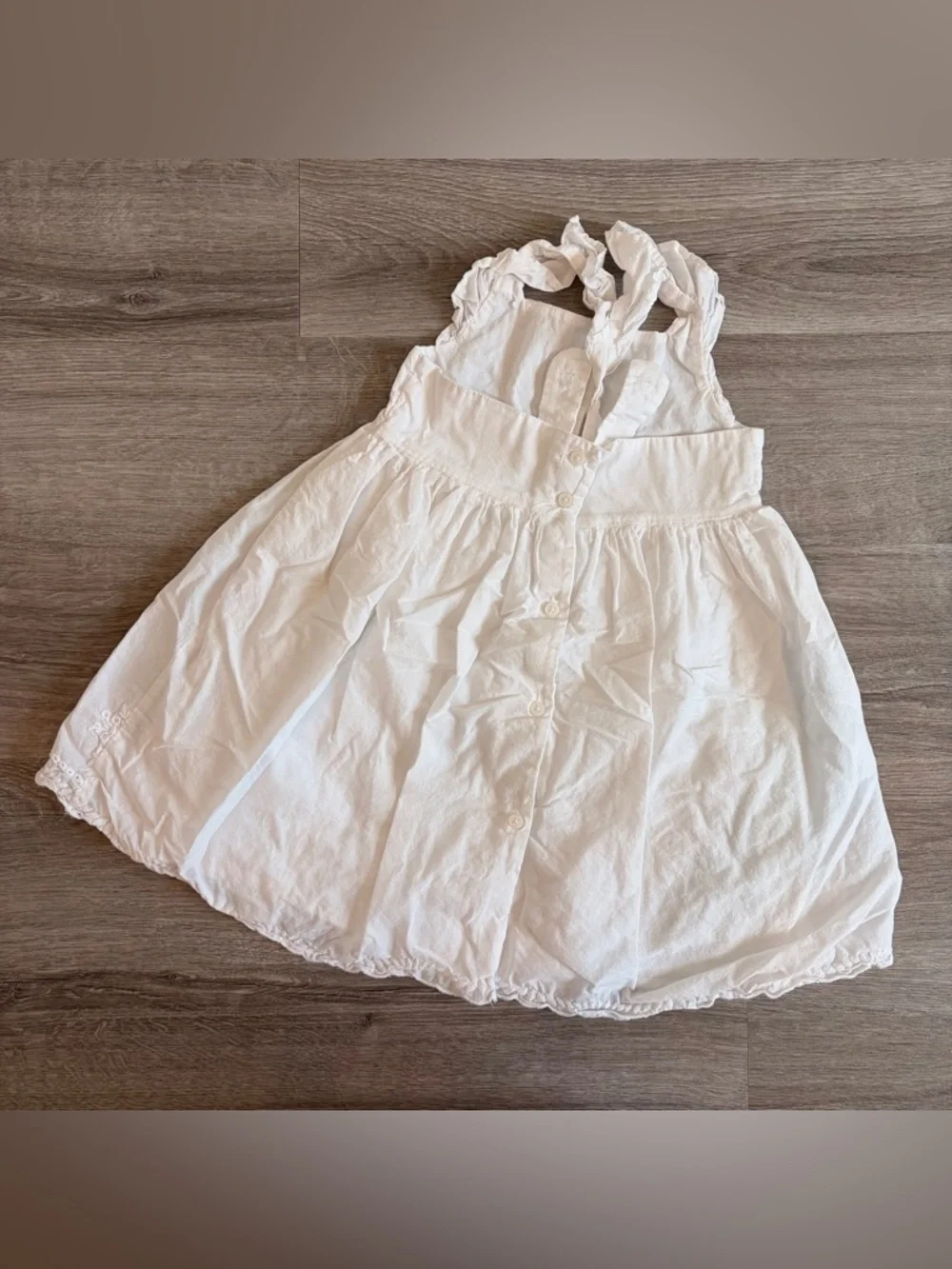 OshKosh B'gosh white toddler girls dress